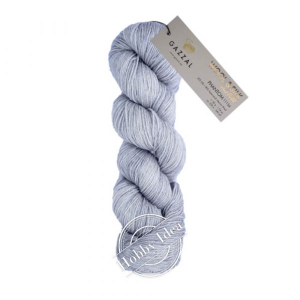 Gazzal Wool & Silk 11131 Бледно-голубой из категории Gazzal Wool & Silk
