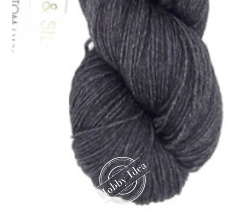 Gazzal Wool & Silk 11133 Тёмно-серый