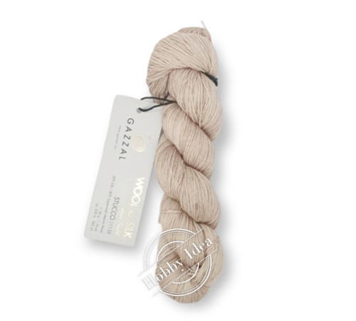 Gazzal Wool & Silk 11135 Слоновая кость