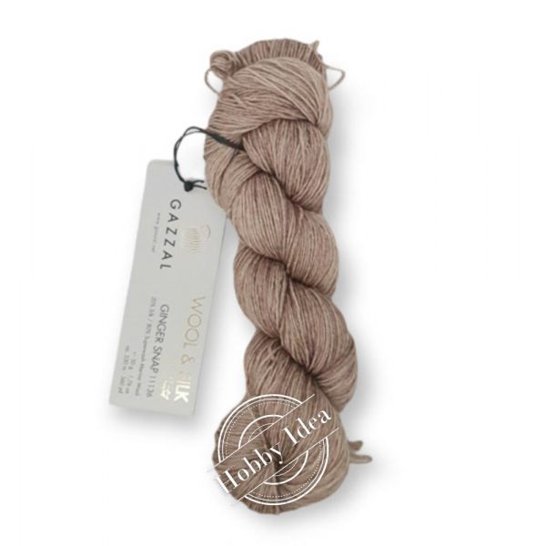 Gazzal Wool & Silk 11136 Бежевый из категории Gazzal Wool & Silk