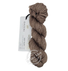 Gazzal Wool & Silk 11137 Кофейный