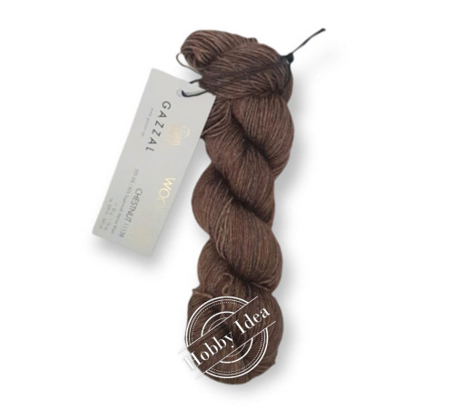 Gazzal Wool & Silk 11138 Бледно-коричневый