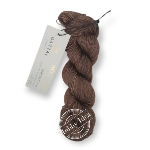Gazzal Wool & Silk 11138 Бледно-коричневый из категории Gazzal Wool & Silk