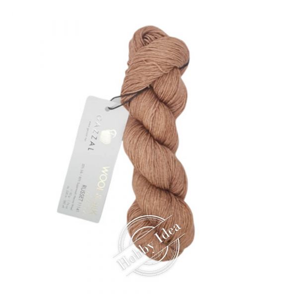 Gazzal Wool & Silk 11141 Бледная пудра из категории Gazzal Wool & Silk