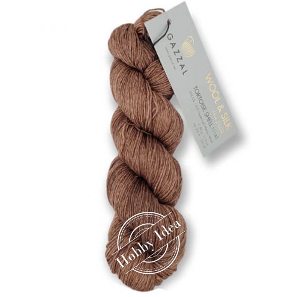 Gazzal Wool & Silk 11142 Коричневый из категории Gazzal Wool & Silk