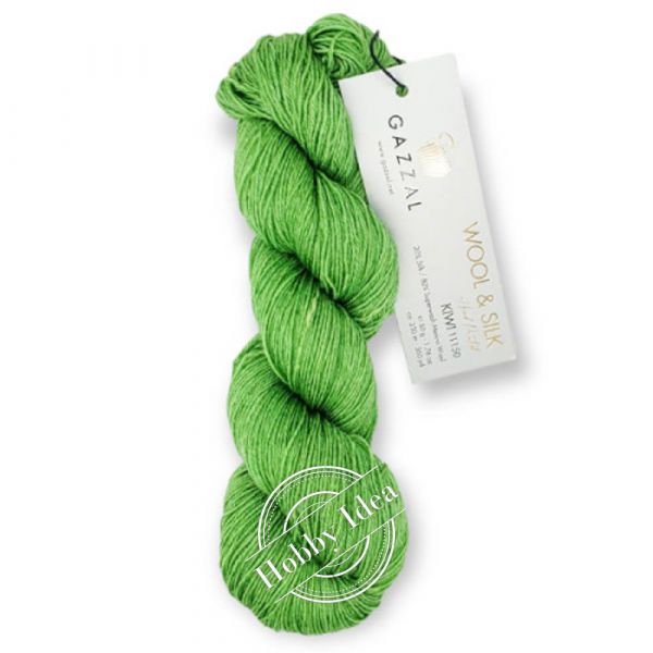 Gazzal Wool & Silk 11150 Салатовый из категории Gazzal Wool & Silk