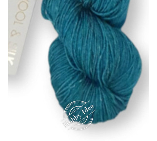 Gazzal Wool & Silk 11155 Тёмно-бирюзовый