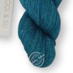Gazzal Wool & Silk 11156 Тёмный аквамарин