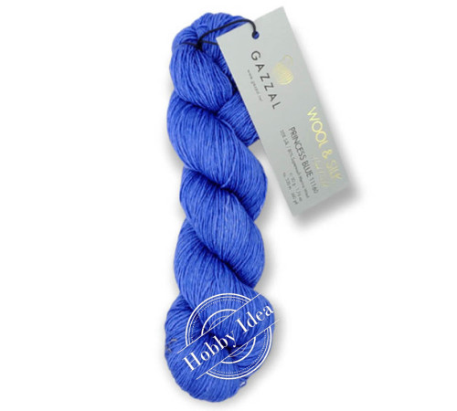 Gazzal Wool & Silk 11160 Васильковый