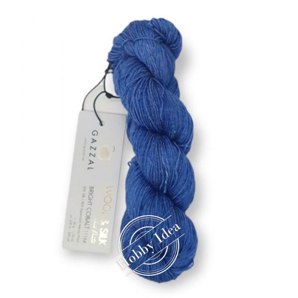 Gazzal Wool & Silk 11164 Синий из категории Gazzal Wool & Silk