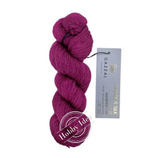 Gazzal Wool & Silk 11165 Пурпурный