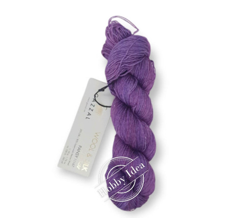 Gazzal Wool & Silk 11167 Фиолетовый