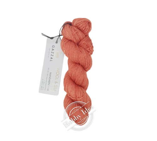 Gazzal Wool & Silk 11168 Терракотовый