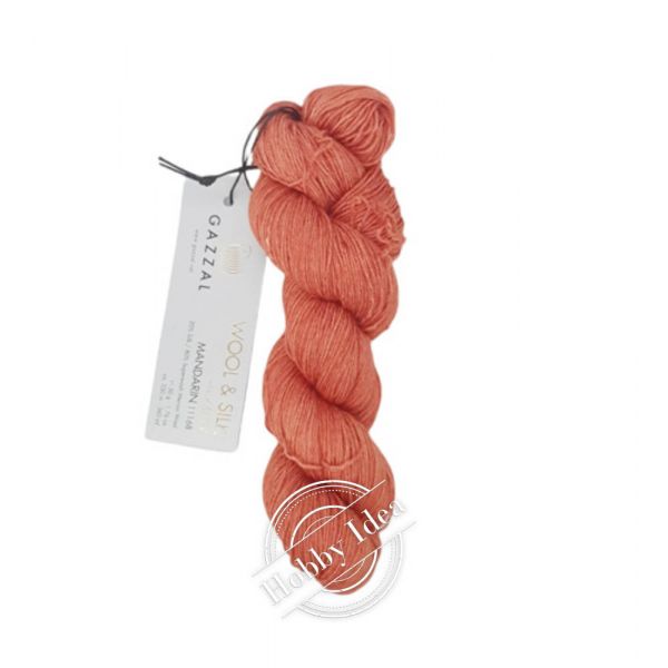 Gazzal Wool & Silk 11168 Терракотовый из категории Gazzal Wool & Silk