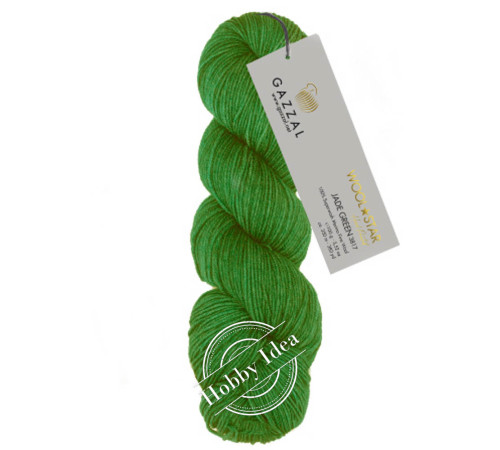 Gazzal Wool Star 3817 Зелёный
