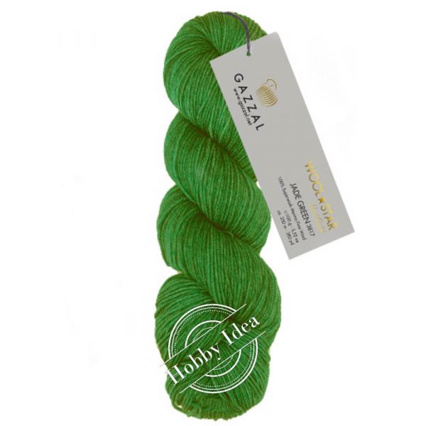 Gazzal Wool Star 3817 Зелёный из категории Gazzal Wool Star
