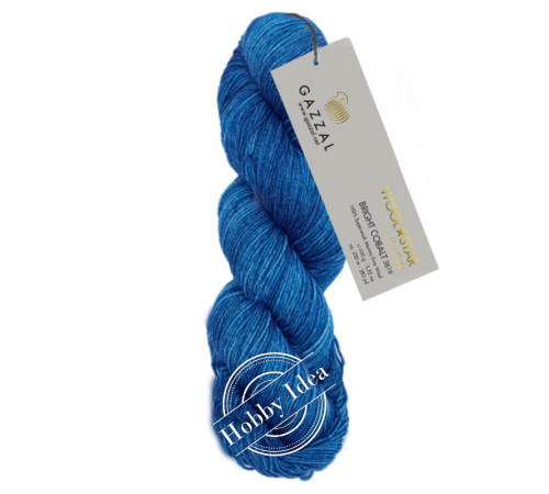 Gazzal Wool Star 3819 Ярко-голубой