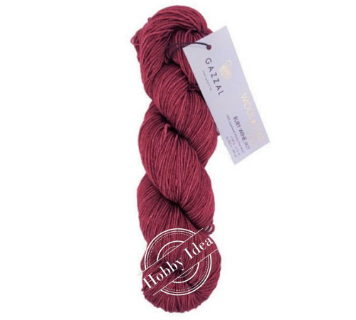 Gazzal Wool Star 3824 Блекло-вишнёвый