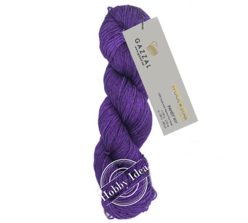 Gazzal Wool Star 3827 Фиолетовый
