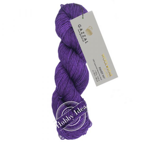 Gazzal Wool Star 3827 Фиолетовый из категории Gazzal Wool Star