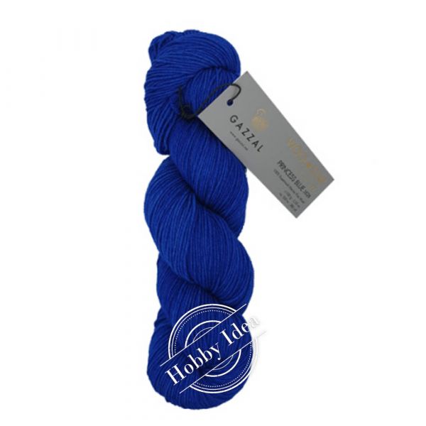 Gazzal Wool Star 3828 Неоново-синий из категории Gazzal Wool Star