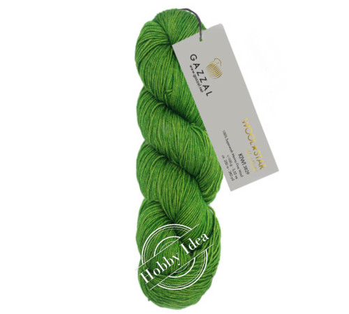 Gazzal Wool Star 3829 Салатовый