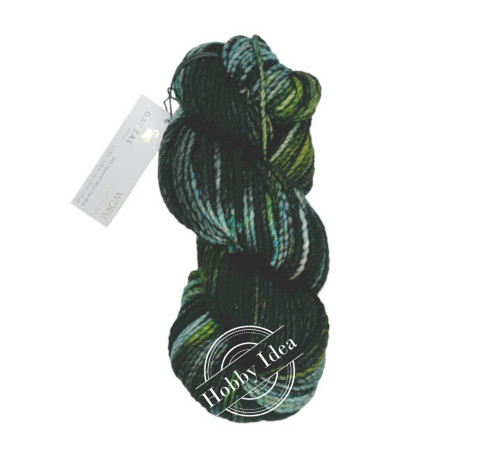 Gazzal Worm 3886 Тёмно-зелёно-нефритовый