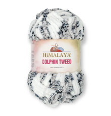 Himalaya Dolphin Tweed 92001 Бело-серый
