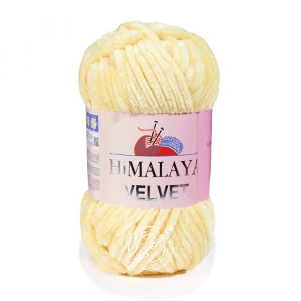 Himalaya Velvet 90002 Светло-жёлтый из категории Himalaya Velvet