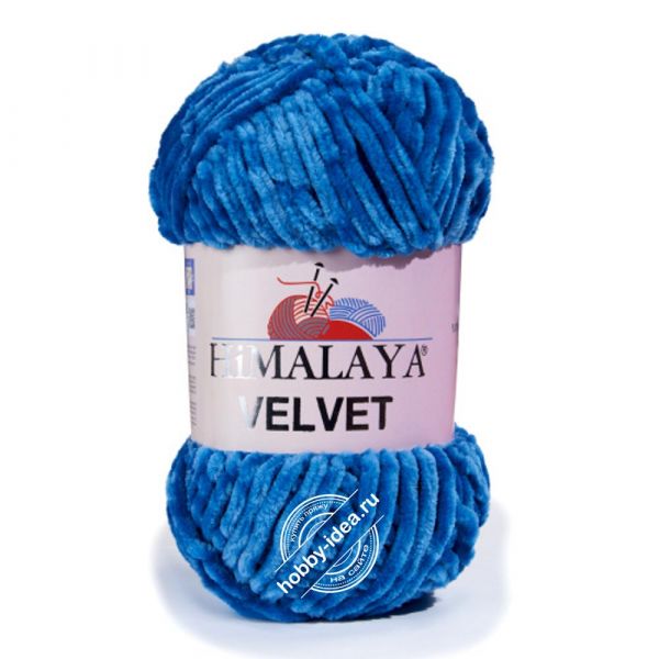 Himalaya Velvet 90041 Пыльный синий из категории Himalaya Velvet
