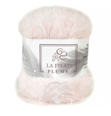La Filati Plume 70005 Бело-розовый
