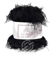 La Filati Plume 70033 Чёрный