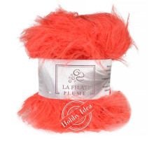 La Filati Plume 70034 Яркий коралловый