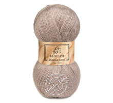 La Filati Angora Royal 843 Серо-коричневый