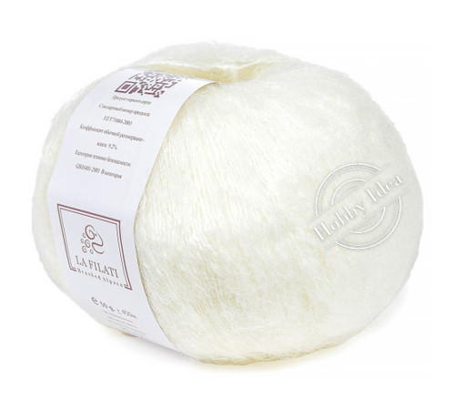 La Filati Brushed Alpaca 01 Белый