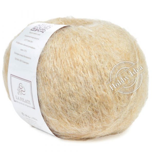 La Filati Brushed Alpaca 03 Тёплый бежевый из категории La Filati Brushed Alpaca