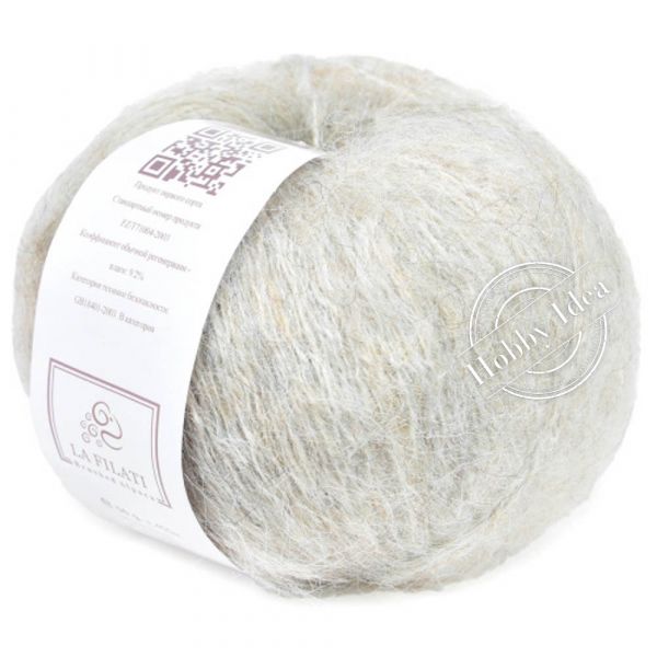 La Filati Brushed Alpaca 04 Светло-серый из категории La Filati Brushed Alpaca
