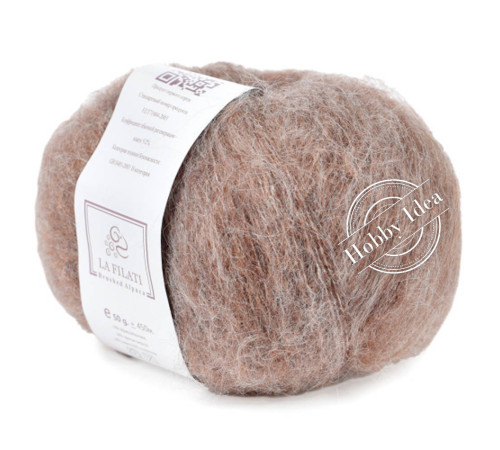La Filati Brushed Alpaca 05 Молочный шоколад