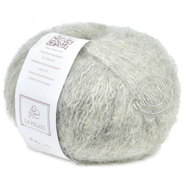 La Filati Brushed Alpaca 07 Серый из категории La Filati Brushed Alpaca