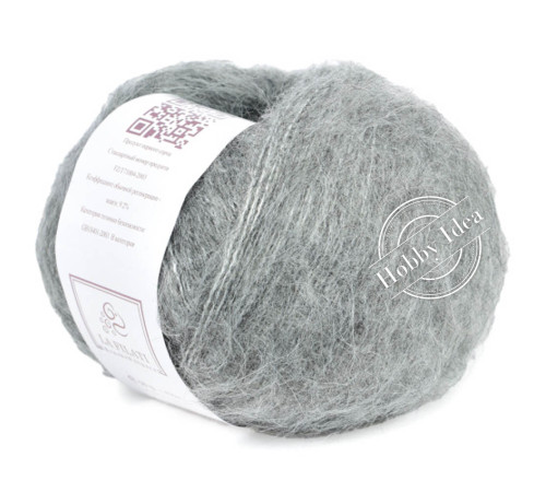 La Filati Brushed Alpaca 08 Пепел