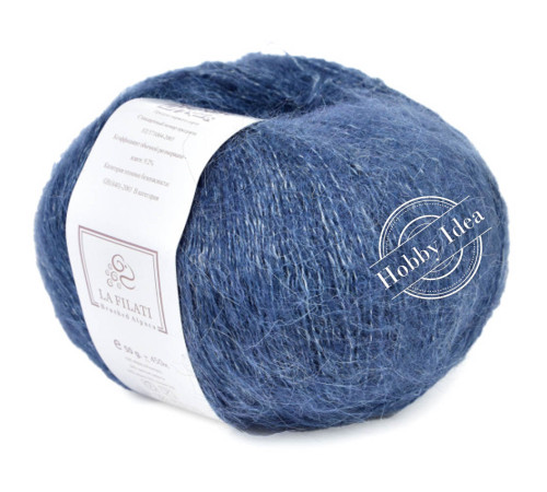 La Filati Brushed Alpaca 10 Синий
