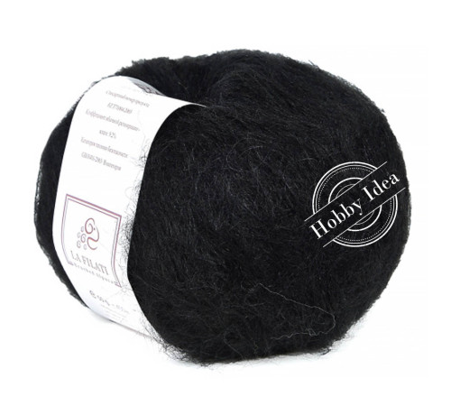 La Filati Brushed Alpaca 12 Чёрный