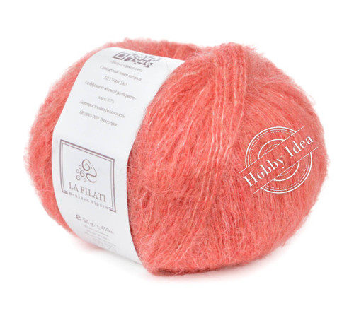 La Filati Brushed Alpaca 14 Коралловый
