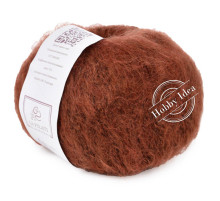 La Filati Brushed Alpaca 18 Красное дерево