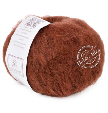 La Filati Brushed Alpaca 18 Красное дерево