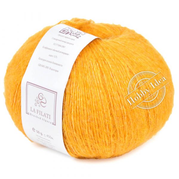 La Filati Brushed Alpaca 19 Желток из категории La Filati Brushed Alpaca