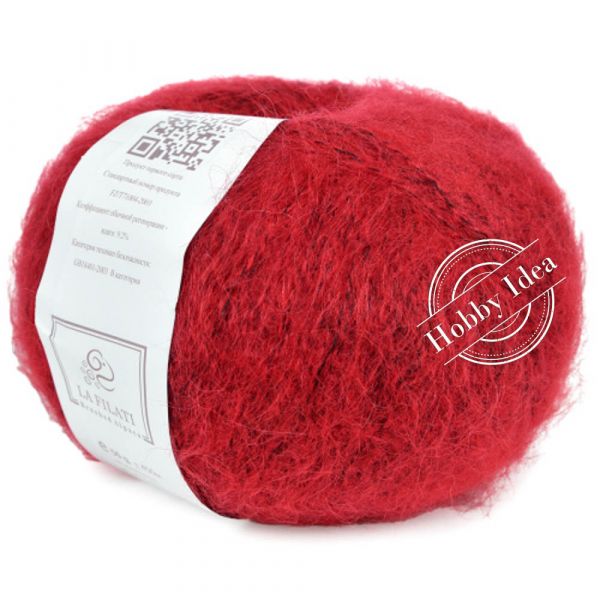 La Filati Brushed Alpaca 23 Малиновое вино из категории La Filati Brushed Alpaca