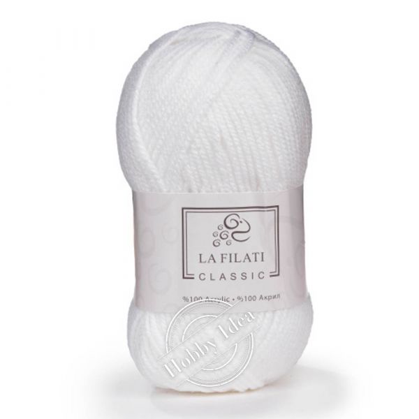 La Filati Classic 101 Белый из категории La Filati Classic