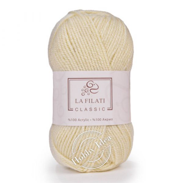 La Filati Classic 102 Бледно-жёлтый из категории La Filati Classic