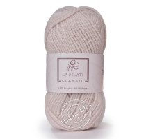 La Filati Classic 104 Бледно-кремово-розовый